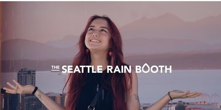 HSMAI Adrian Awards Best Practices: Visit Seattle Rain Booth